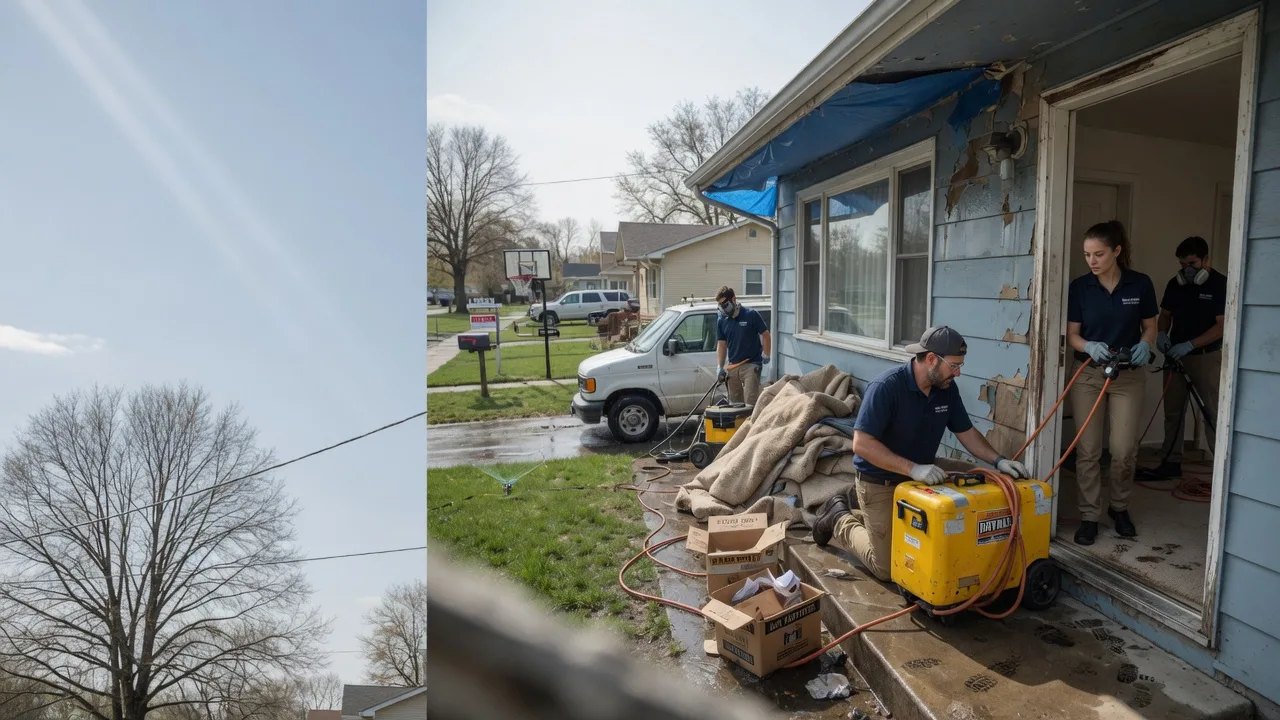 Basement Flood Cleanup in Mansfield, IL near me